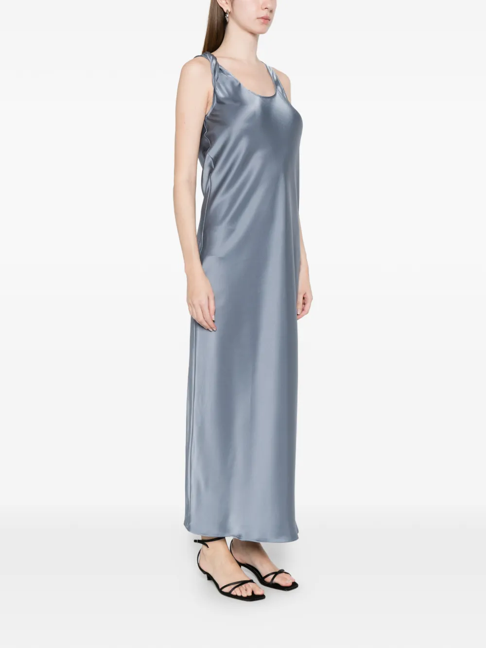  Marella Twisted Midi Dress - Blue 