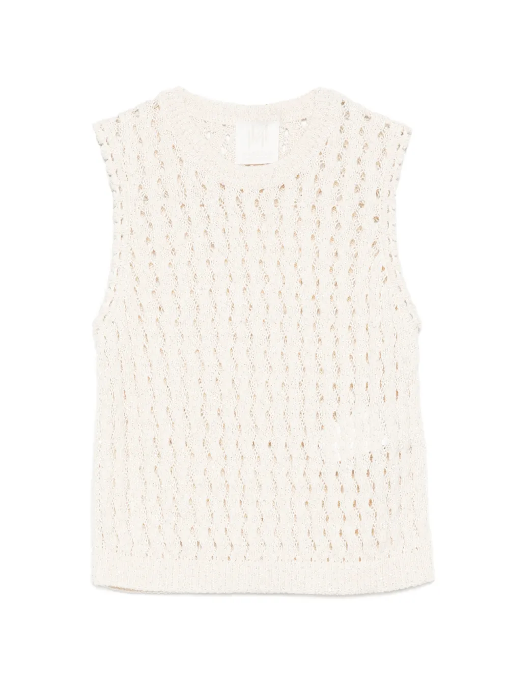 MONOCHROME Memiro openwork tank top - Toni neutri
