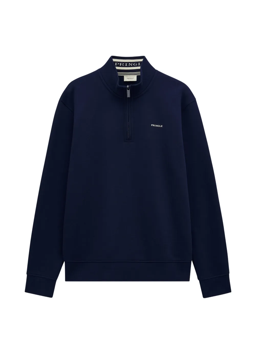 Pringle of Scotland quarter zip track sweatshirt - Blu