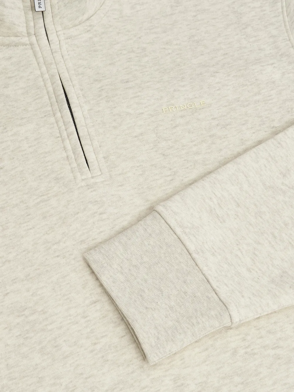Pringle of Scotland Trainingssweater met rits Beige