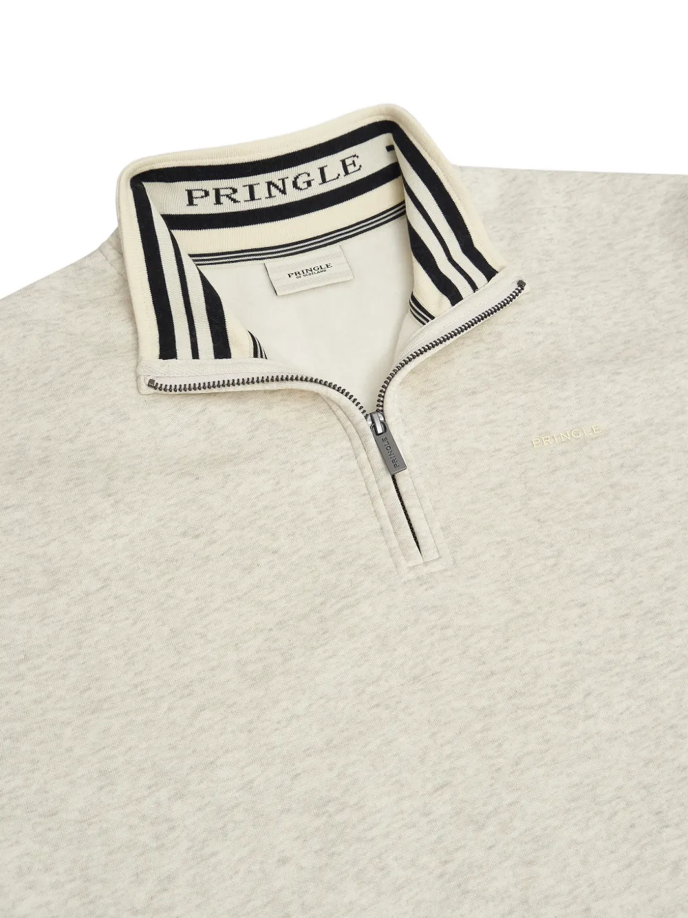 Pringle of Scotland Trainingssweater met rits Beige