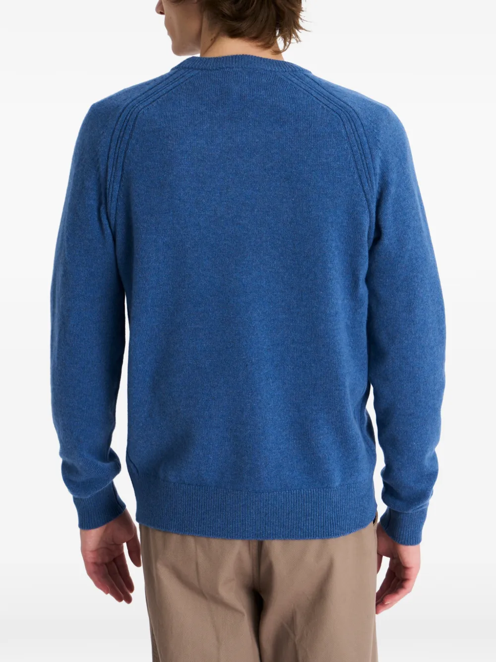 crew-neck logo sweater
