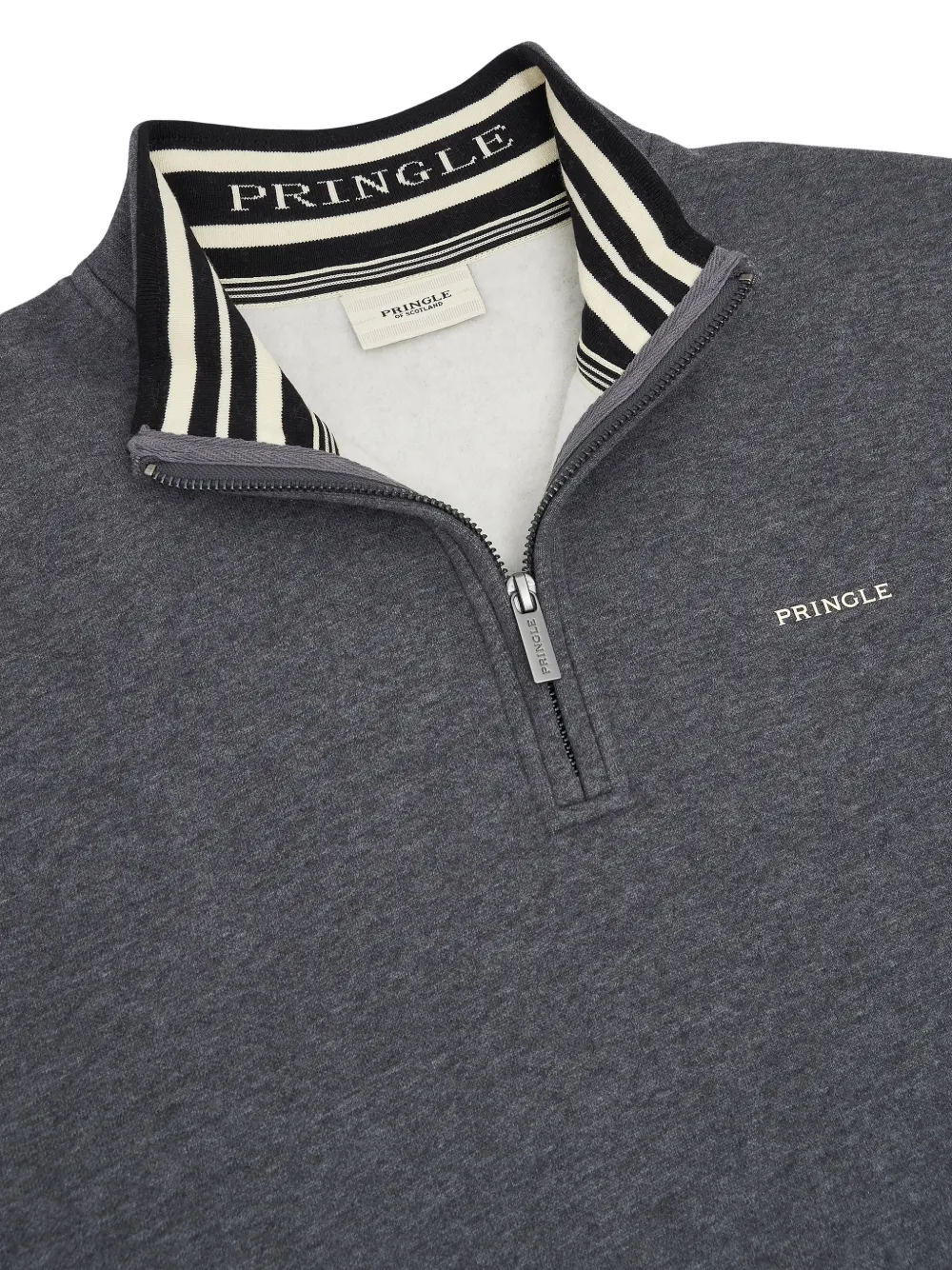 Quarter Zip Track Sweatshirt