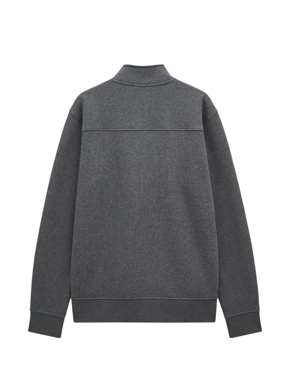 Pringle of Scotland Sweater met kwartrits Grijs