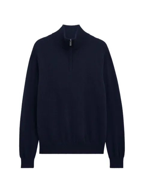 Pringle of Scotland quarter-zip cashmere sweater 