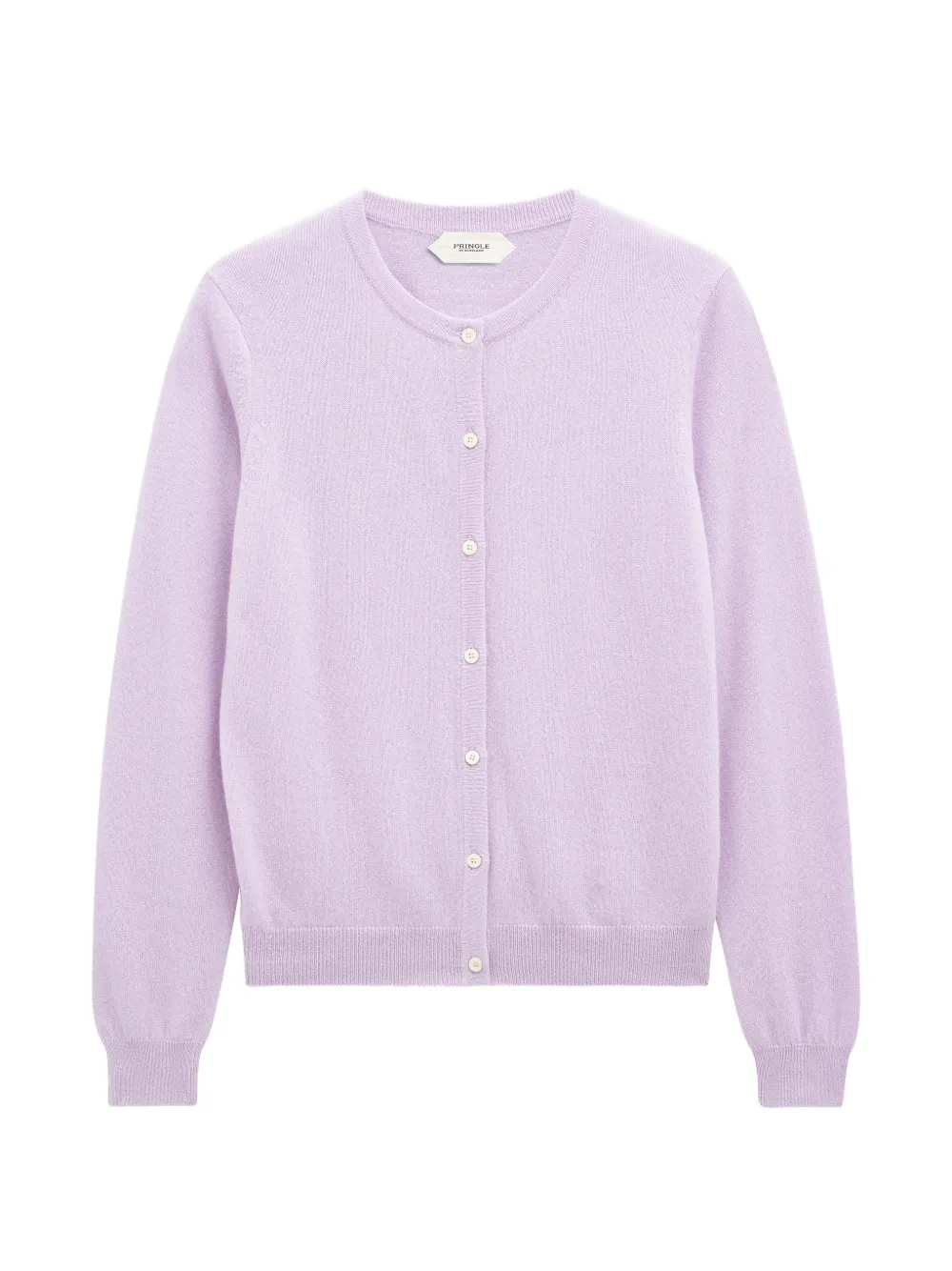 Pringle of Scotland crew-neck cashmere cardigan - Viola