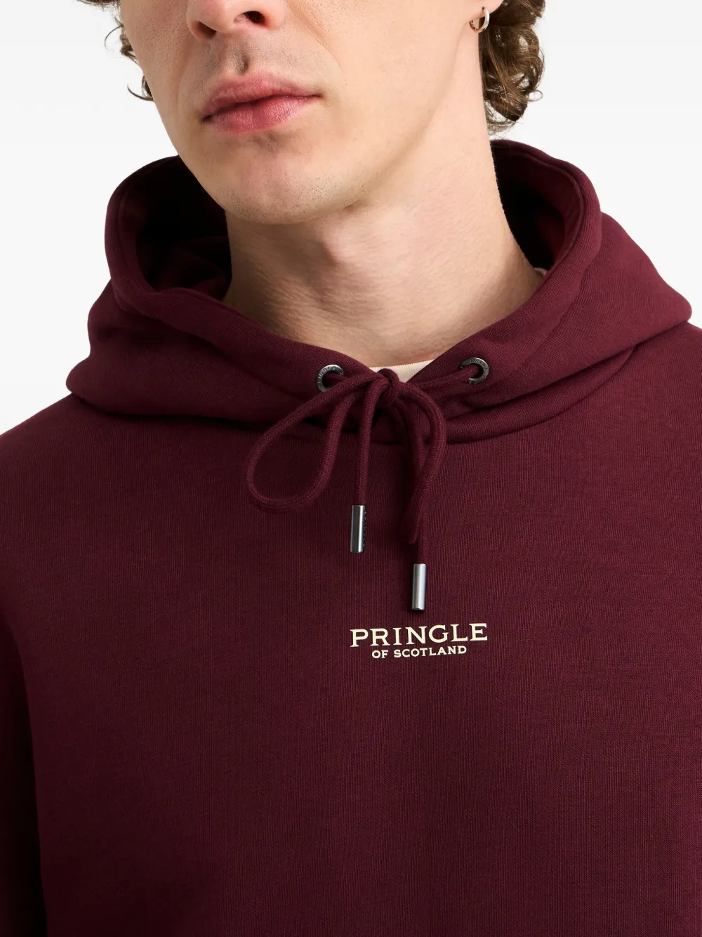 Pringle of Scotland Trui met capuchon Rood