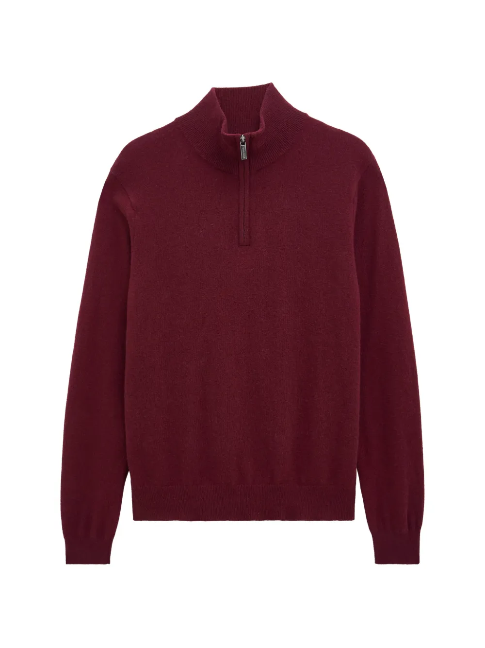 Pringle of Scotland quarter-zip cashmere sweater - Rosso