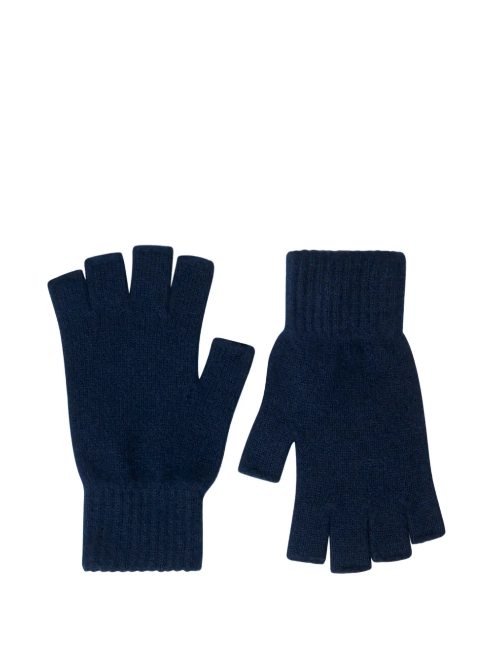 Pringle of Scotland fingerless gloves - Blu
