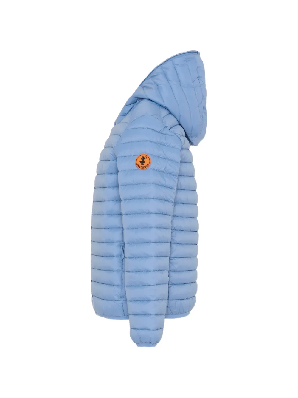  Save The Duck Kids Hooded Quilted Jacket - Blue 