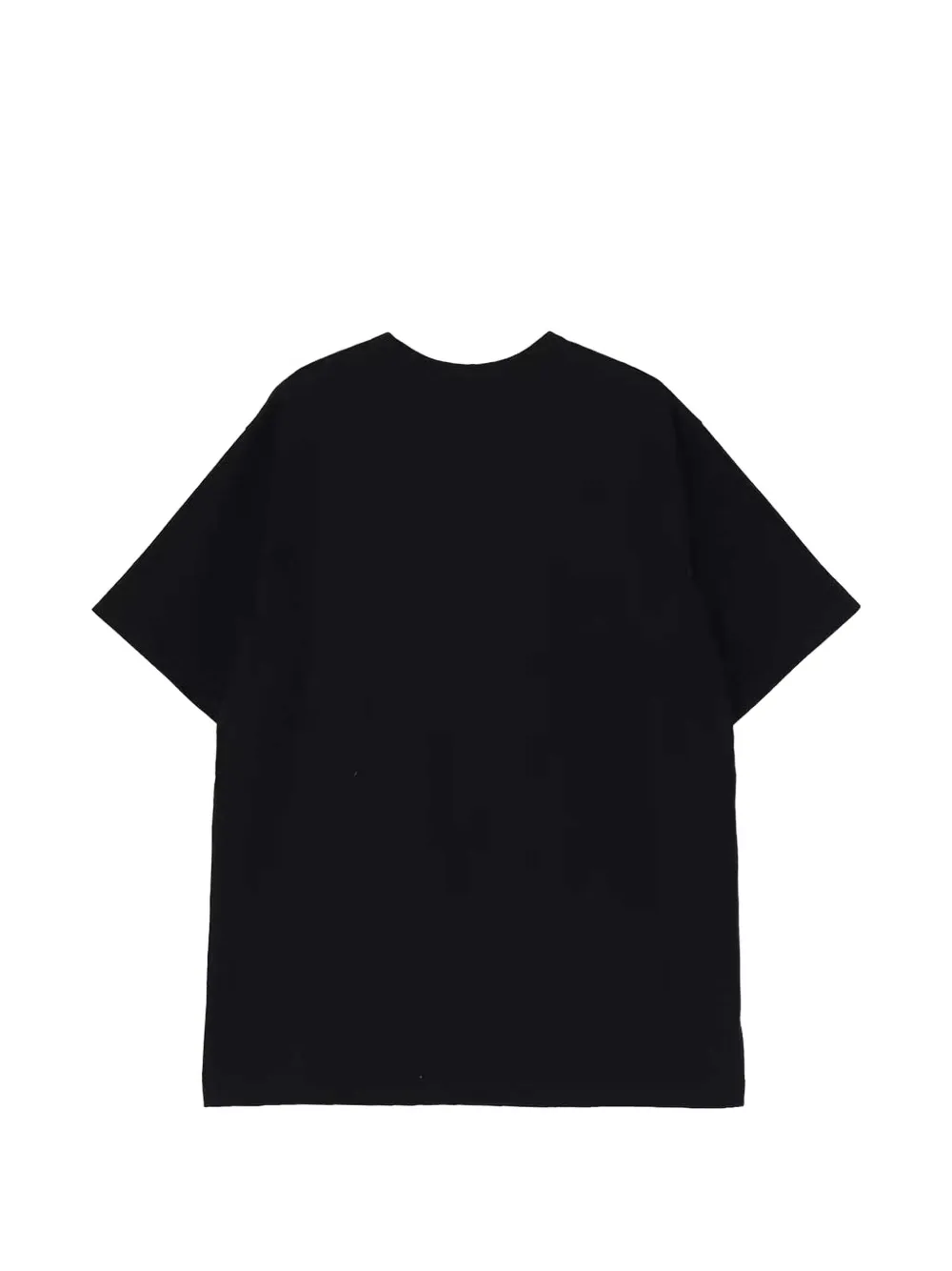Yohji Yamamoto T-shirt met print Zwart