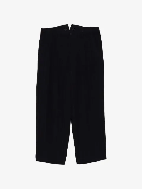 Y's pinstripe trousers