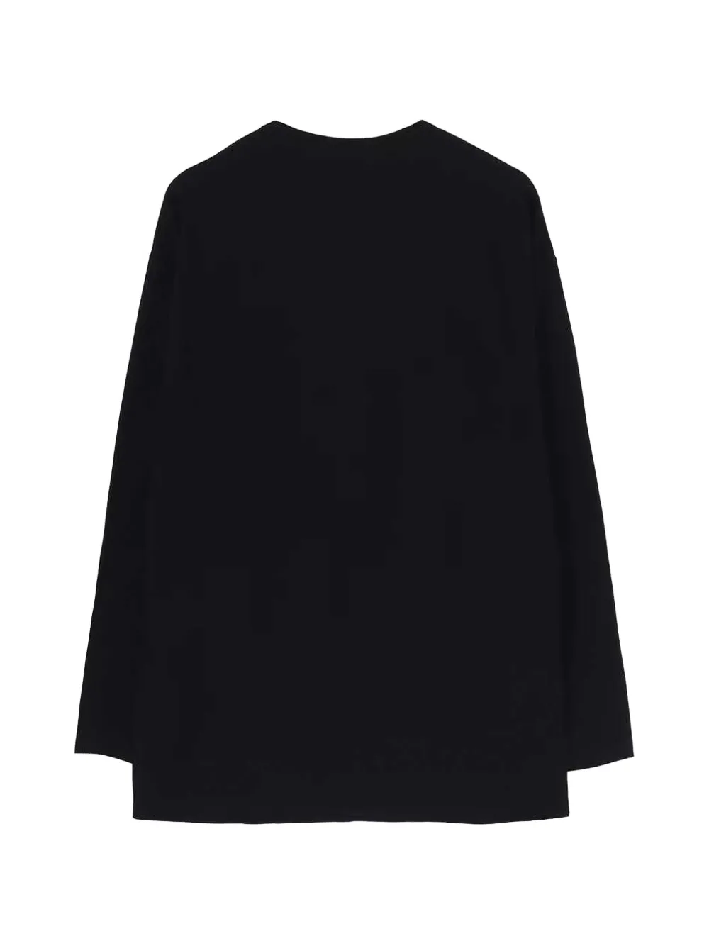Yohji Yamamoto T-shirt met print Zwart