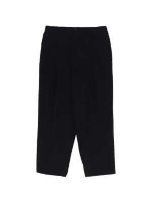 Yohji Yamamoto ドローストリング パンツ | ブラック | FARFETCH JP