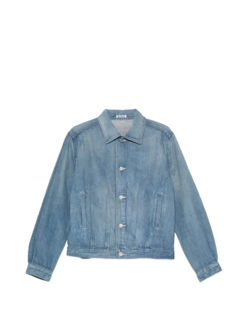 Auralee button-up denim jacket