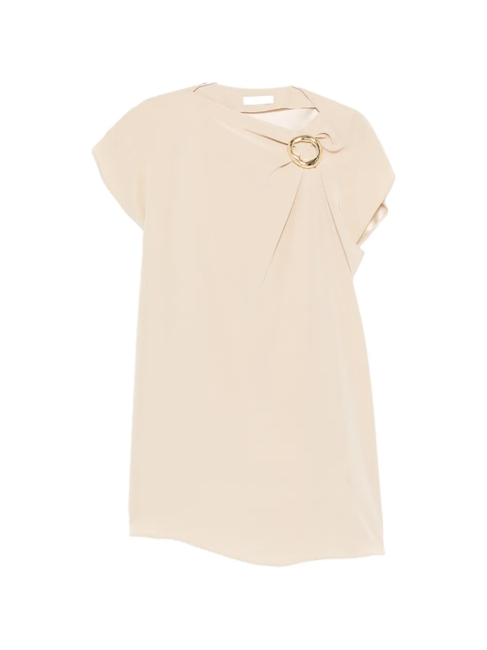 JOSEPH Anika ring detail dress - Neutrals