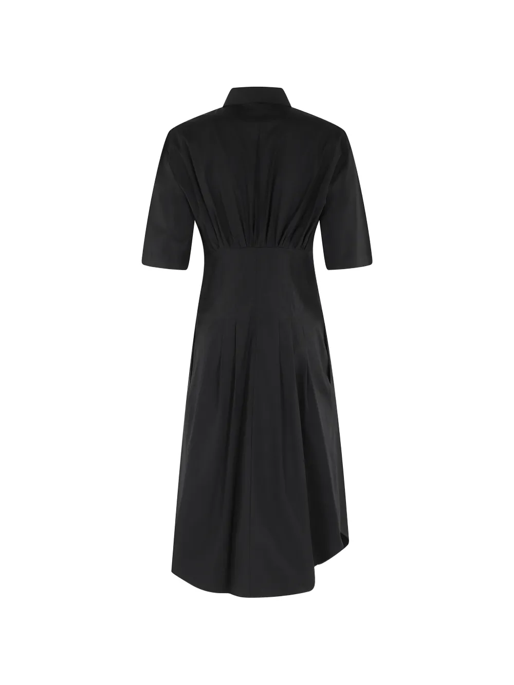 Sandra Midi Pleated Shirt Dress