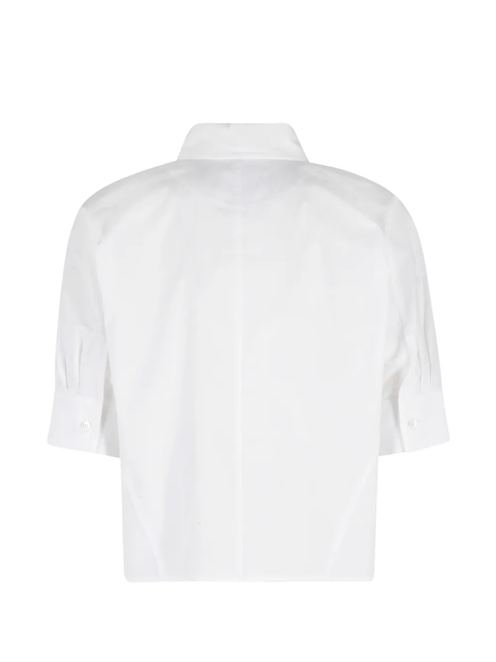  Semicouture Clara Short-sleeved Shirt - White 