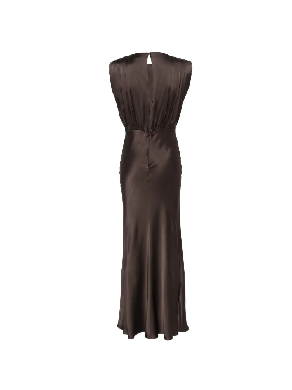 Semicouture Casilda maxi-jurk Bruin