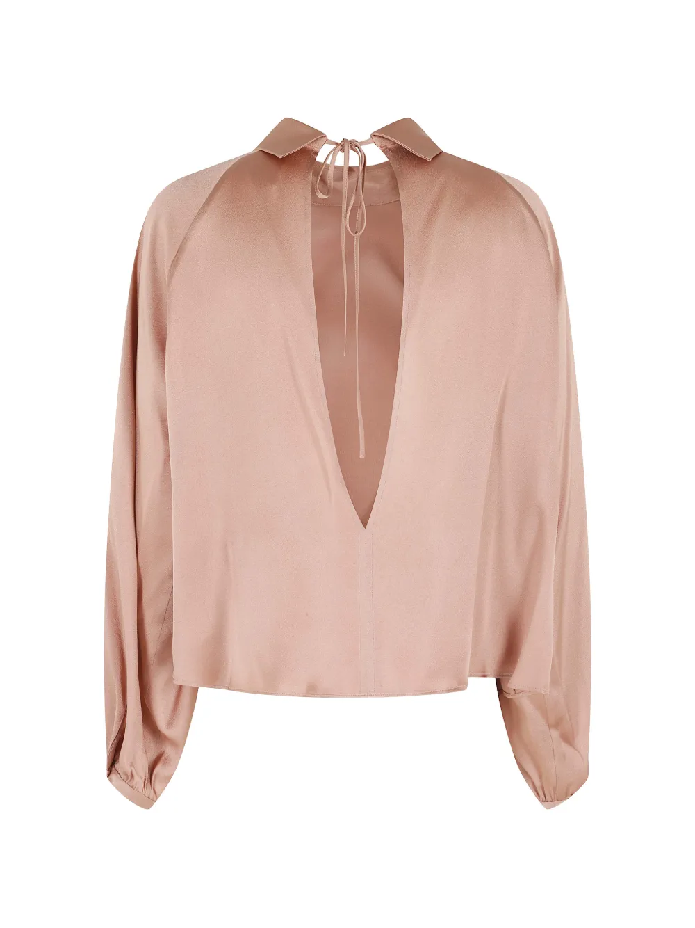  Semicouture Carmina Tie Neck Blouse - Pink 