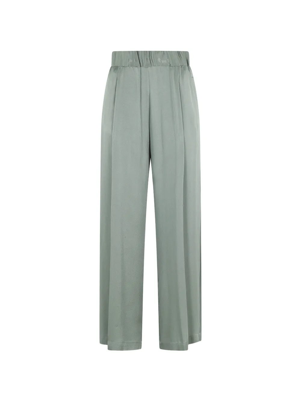 Semicouture elasticated trousers - Verde