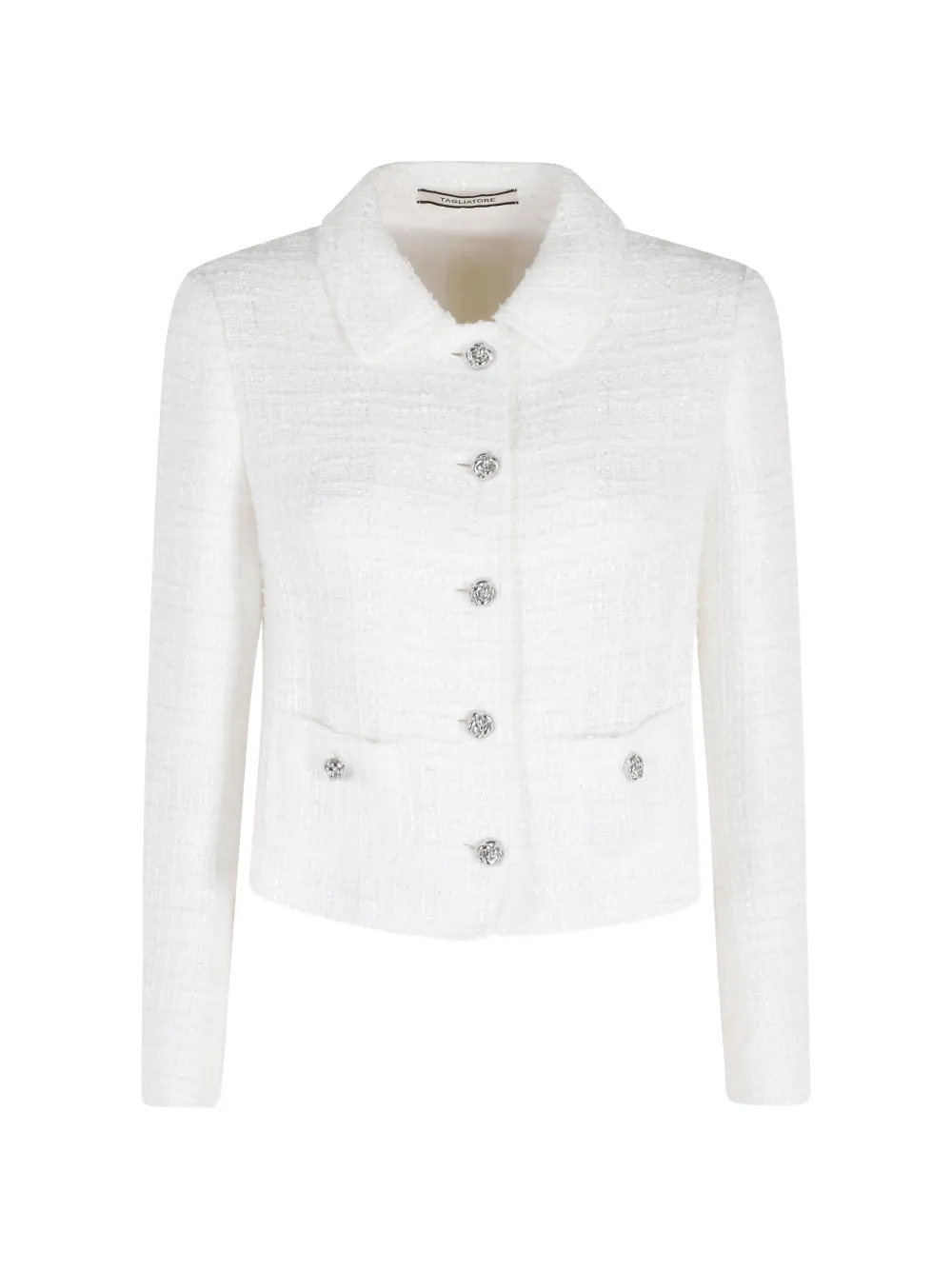 Tagliatore button-embellished jacket - Bianco