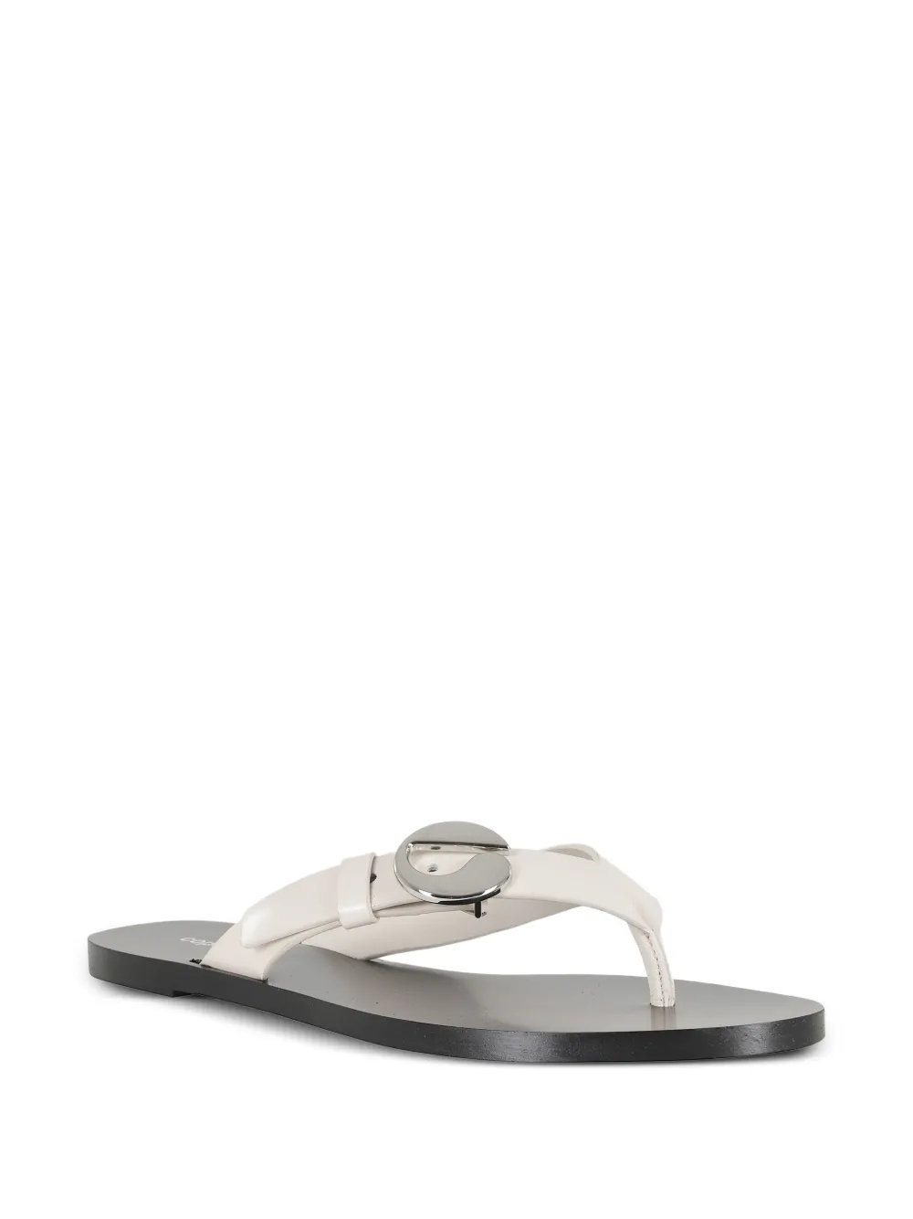  Coperni Chanclas Belt Con Hebilla - Blanco 