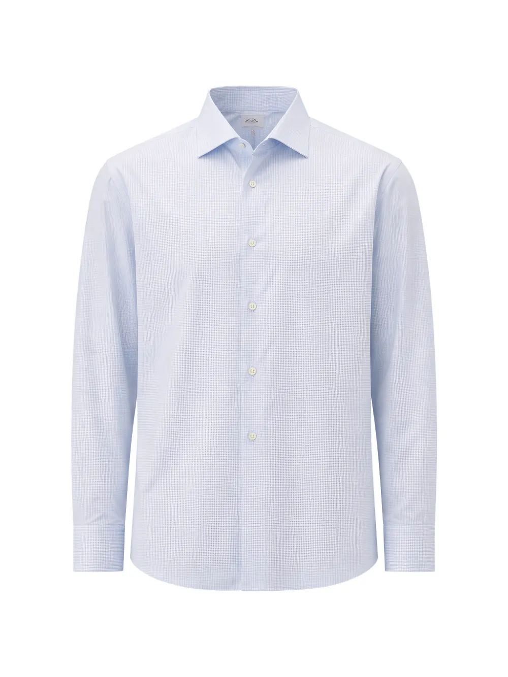 Pal Zileri check-pattern long-sleeve shirt - Blu