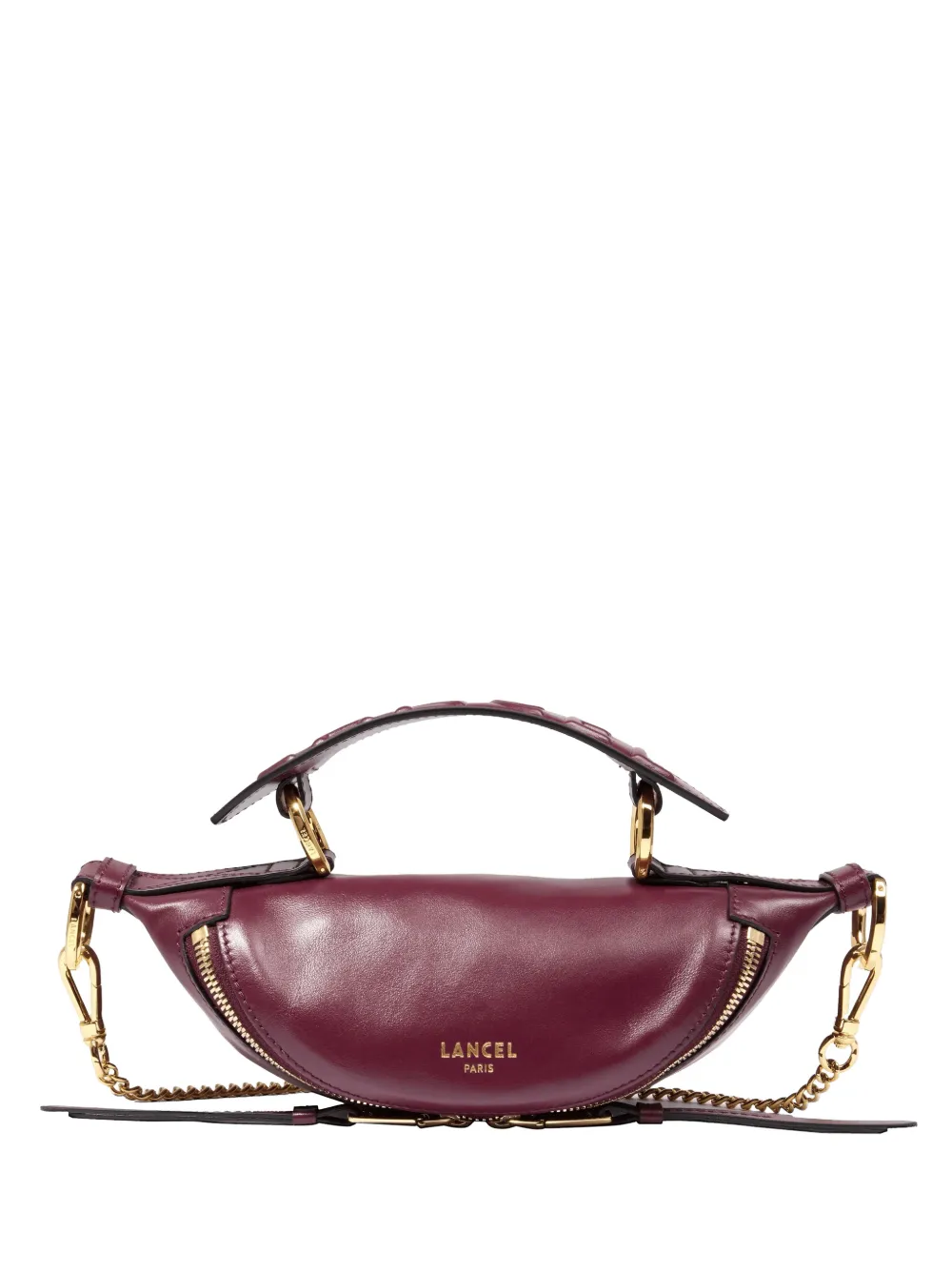 Lancel leather cross body bag - Rosso