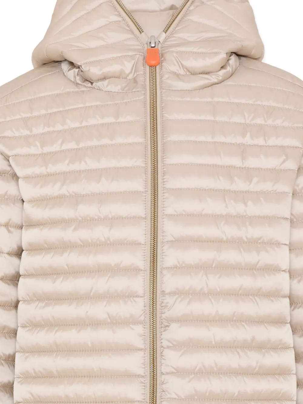 Save The Duck Kids Gevoerd jack met capuchon Beige