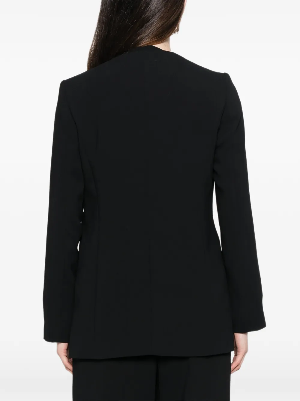 Marella Teffige verfraaide blazer Zwart