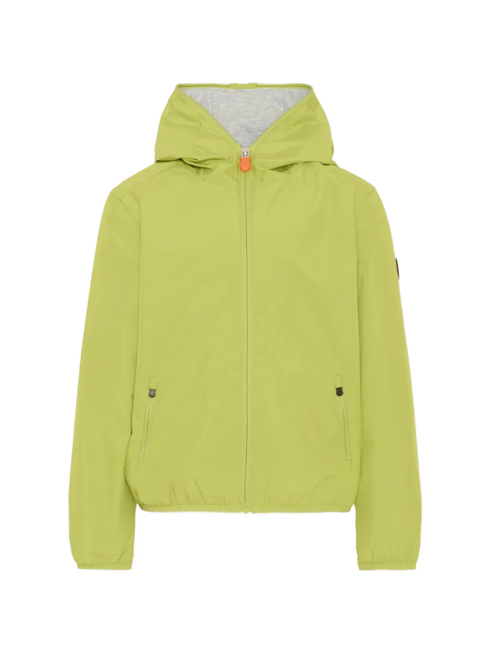 Save The Duck Kids hooded zip jacket - Verde