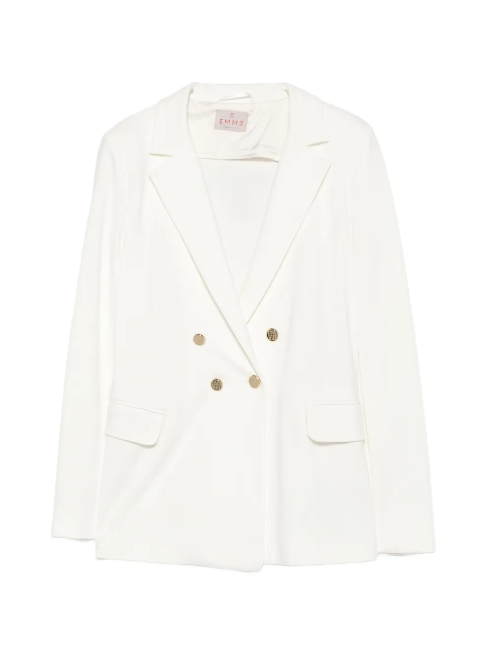 Marella Blazer met dubbele rij knopen Wit
