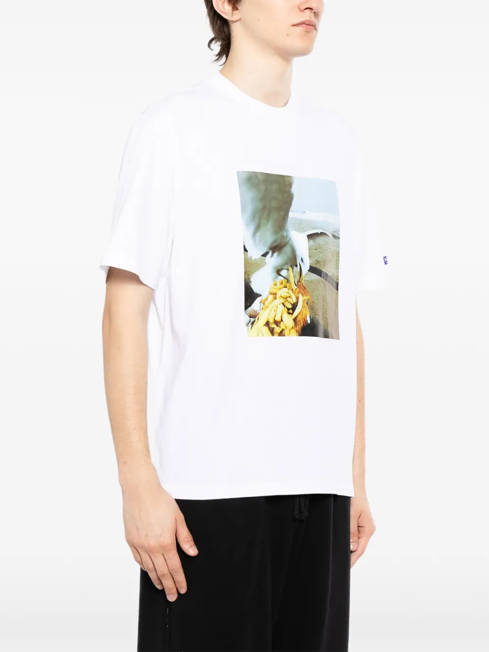  A-cold-wall* Graphic-print T-shirt - White 