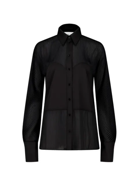 VAILLANT STUDIO textured panelled shirt