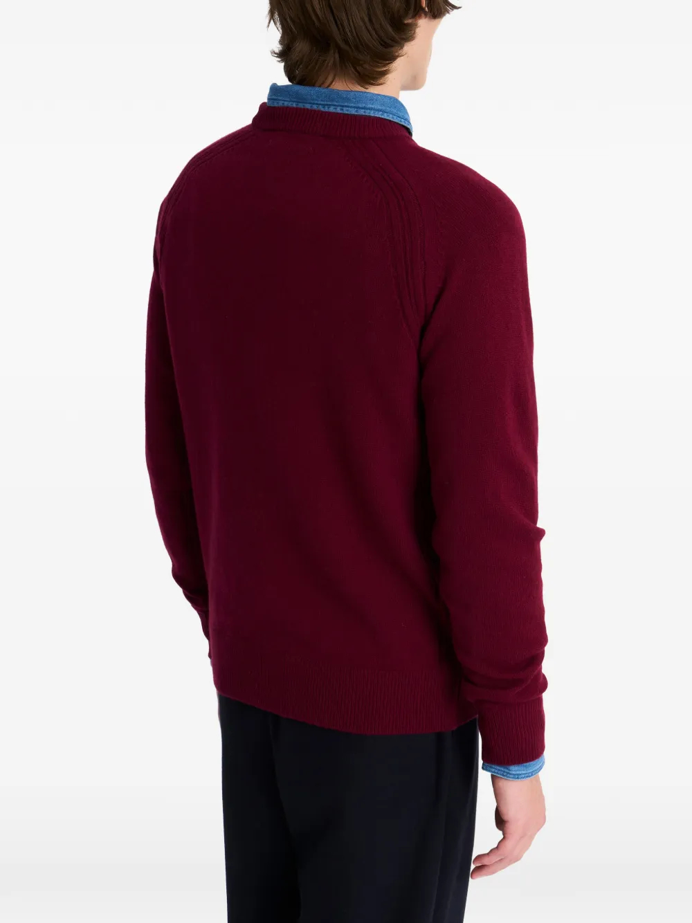 Pringle of Scotland Trui met ronde hals Rood