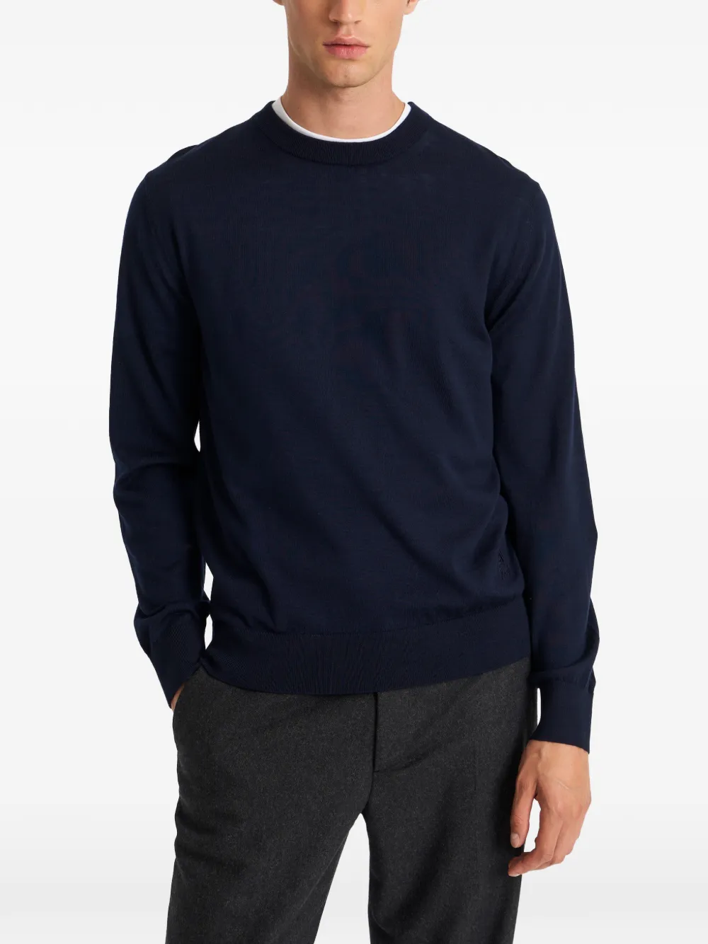Pringle of Scotland Sweater met ronde hals Blauw