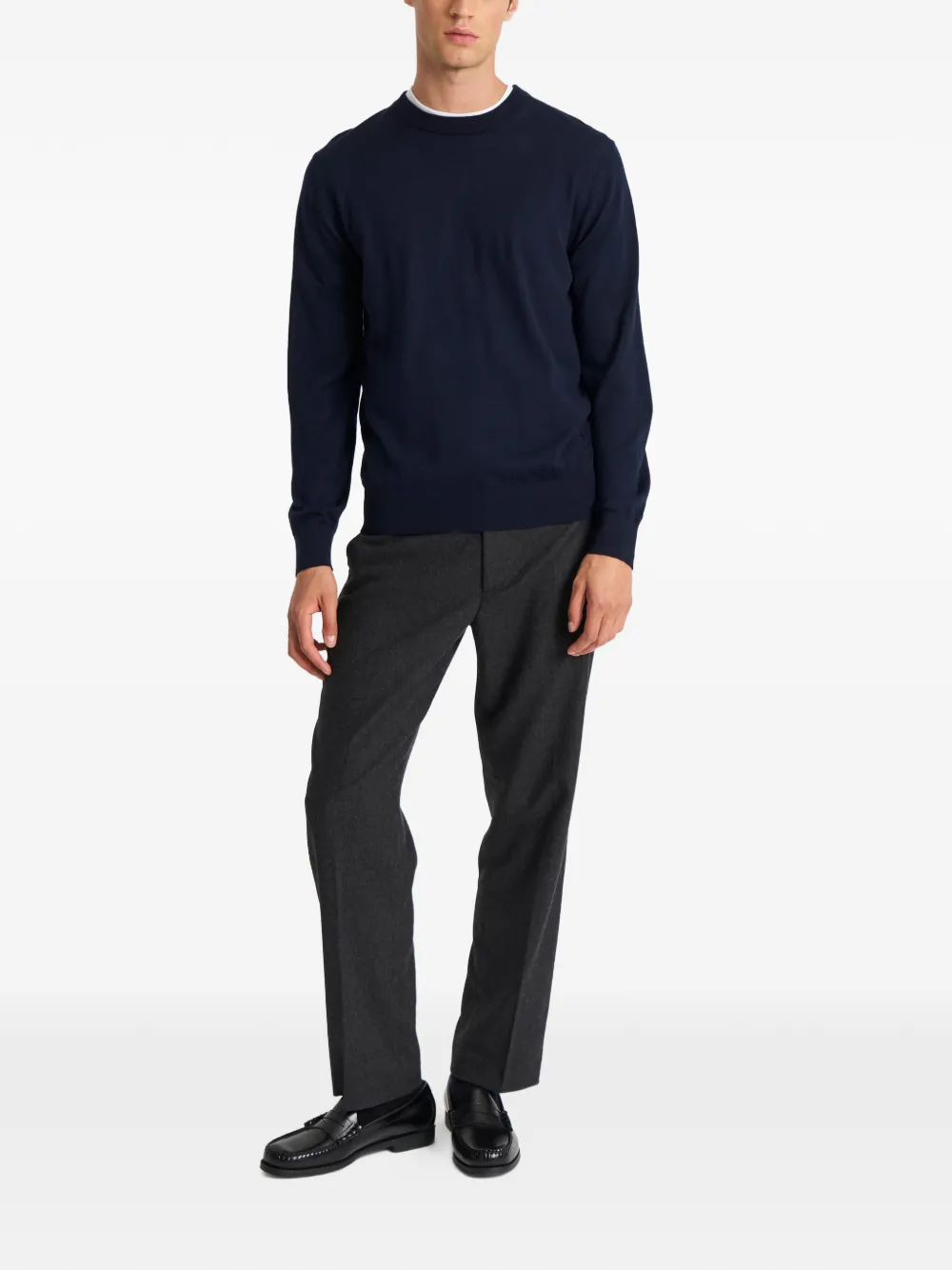 Pringle of Scotland Sweater met ronde hals Blauw