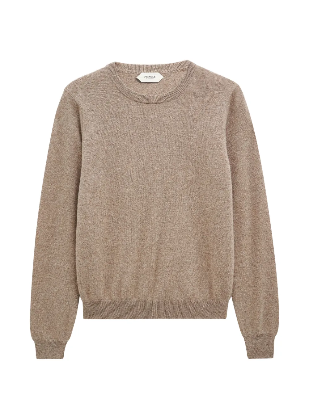 Pringle of Scotland crewneck cashmere sweater - Toni neutri