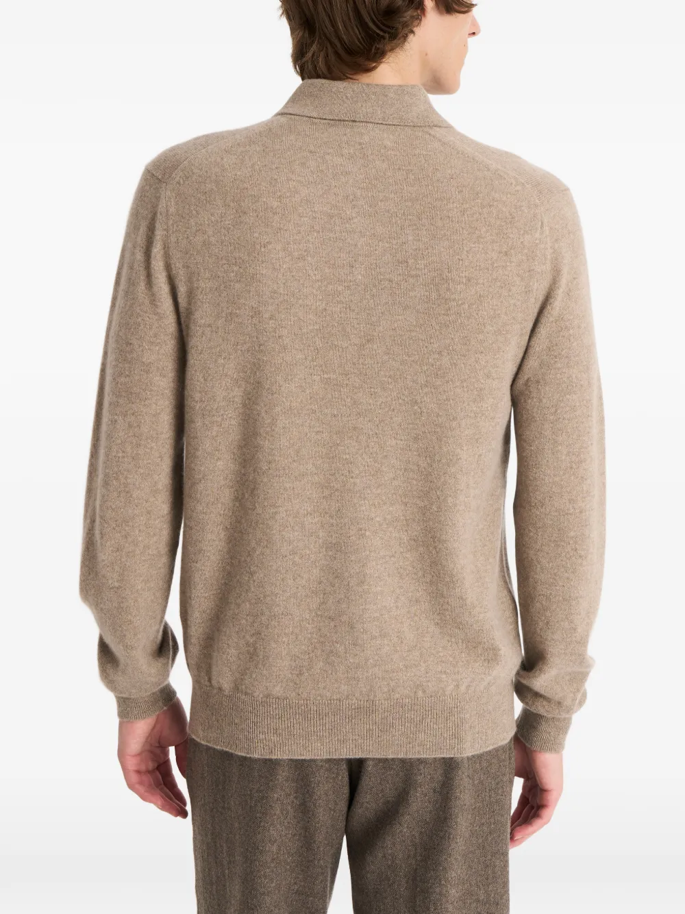 Pringle of Scotland Kasjmier poloshirt Beige