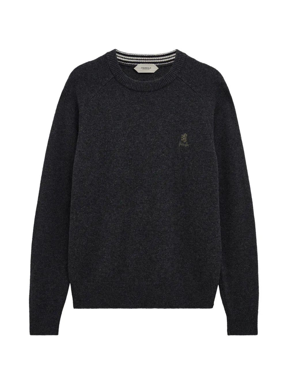 Pringle of Scotland crew-neck logo sweater - Grigio
