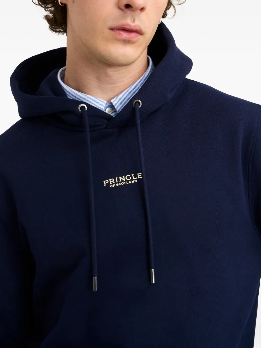 Pringle of Scotland Trui met capuchon Blauw