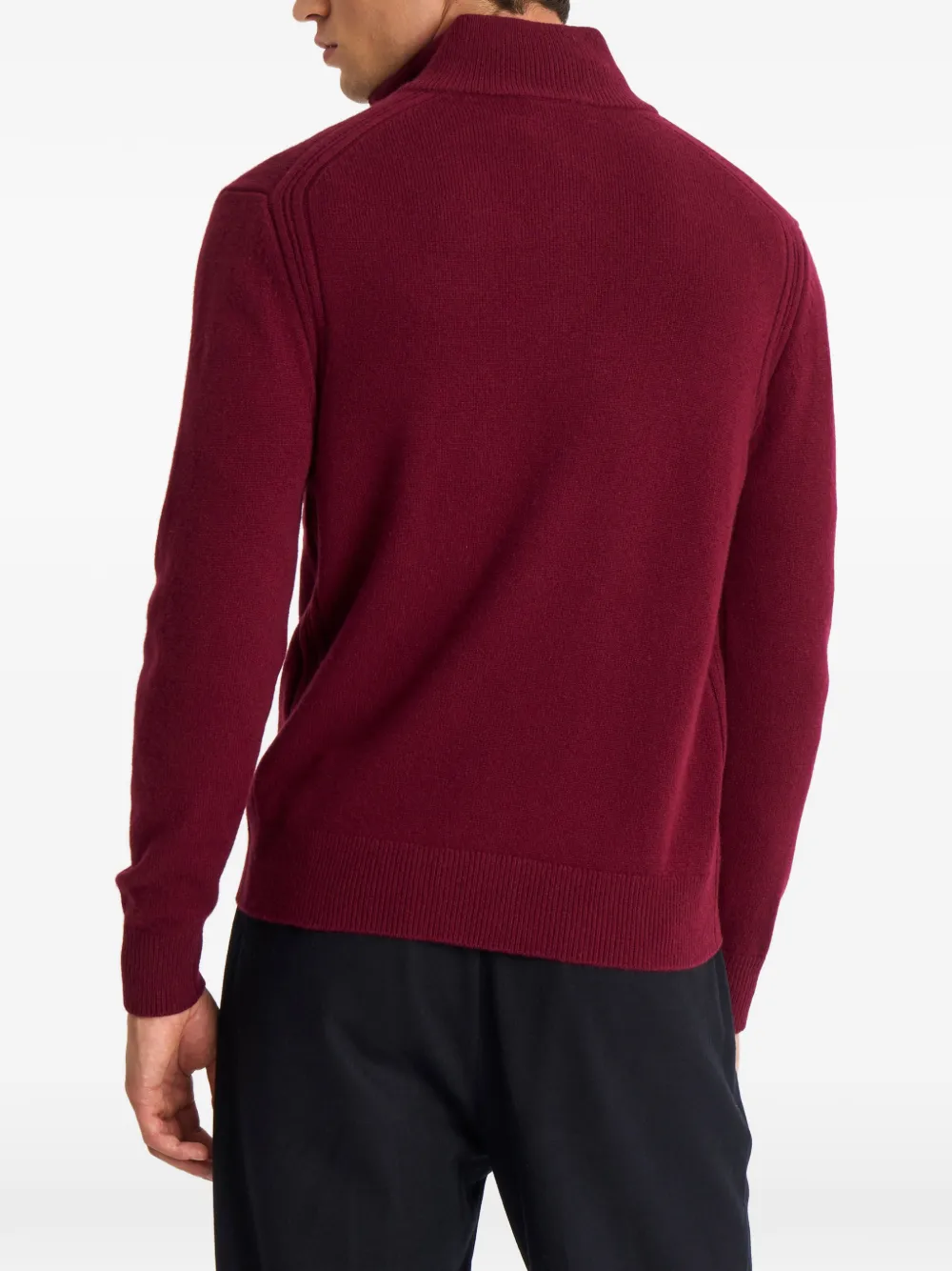 Pringle of Scotland Poloshirt met rits Rood