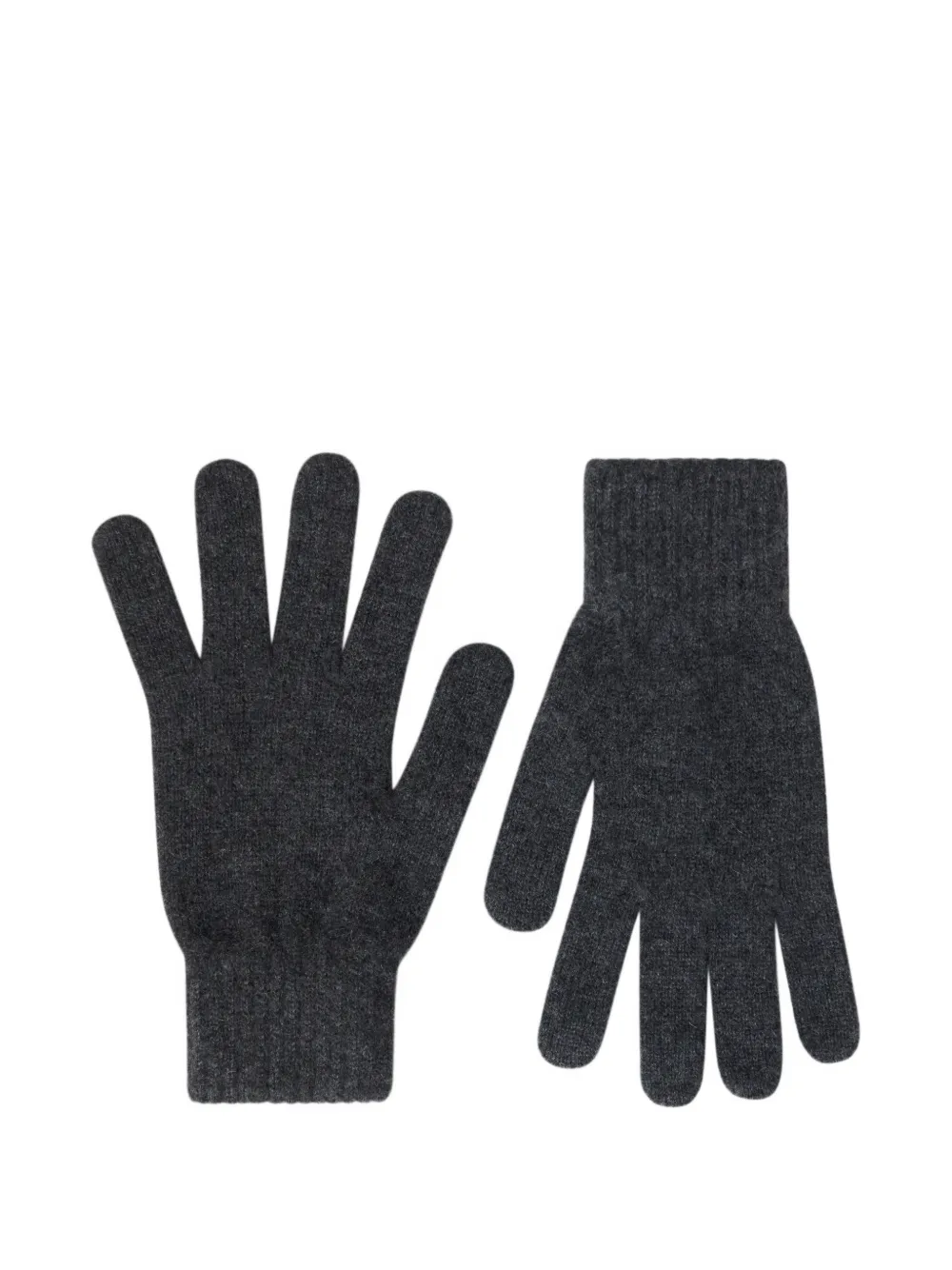 Pringle of Scotland classic cashmere gloves - Grigio