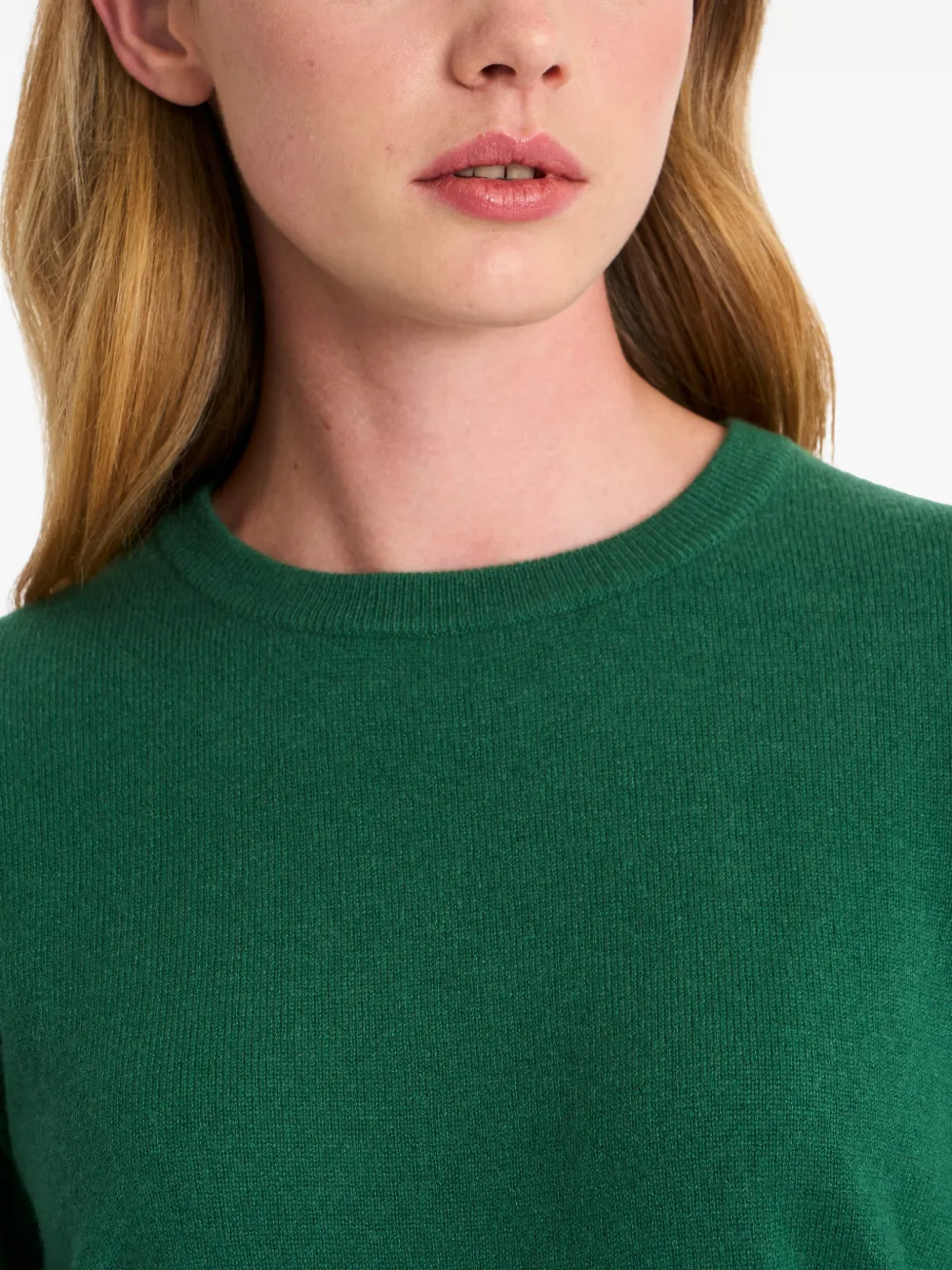 Pringle of Scotland Kasjmier trui met ronde hals Groen