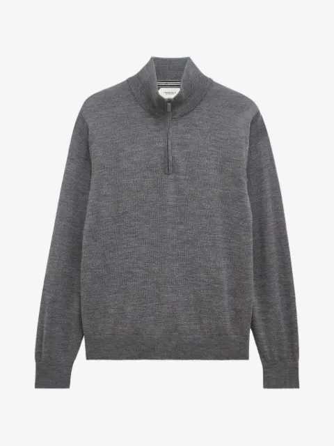 Pringle of Scotland quarter-zip merino wool sweater