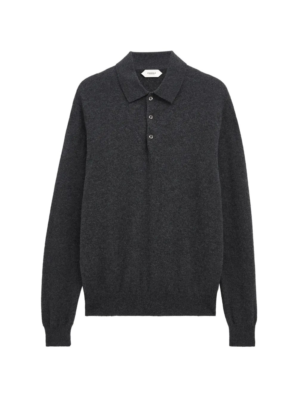 Pringle of Scotland long-sleeve polo shirt - Grigio