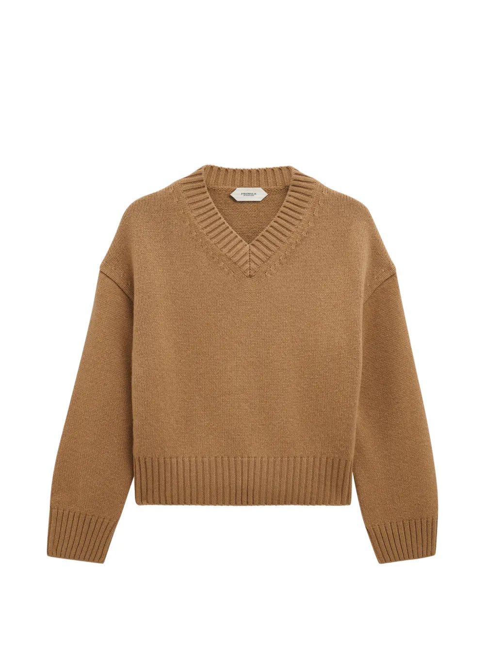 Pringle of Scotland V-neck cashmere sweater - Marrone