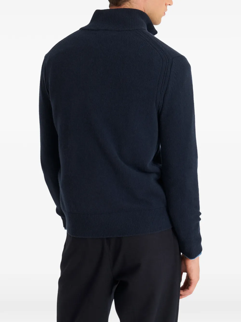 Pringle of Scotland Poloshirt met rits Blauw