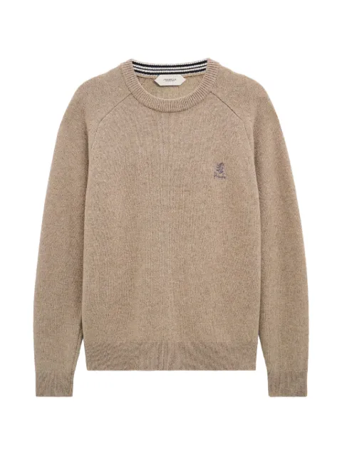 Pringle of Scotland suéter con cuello redondo y logo